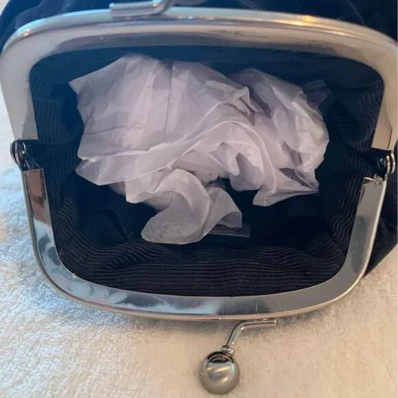 Talbots mini velvet clutch purse - Picture 4 of 4